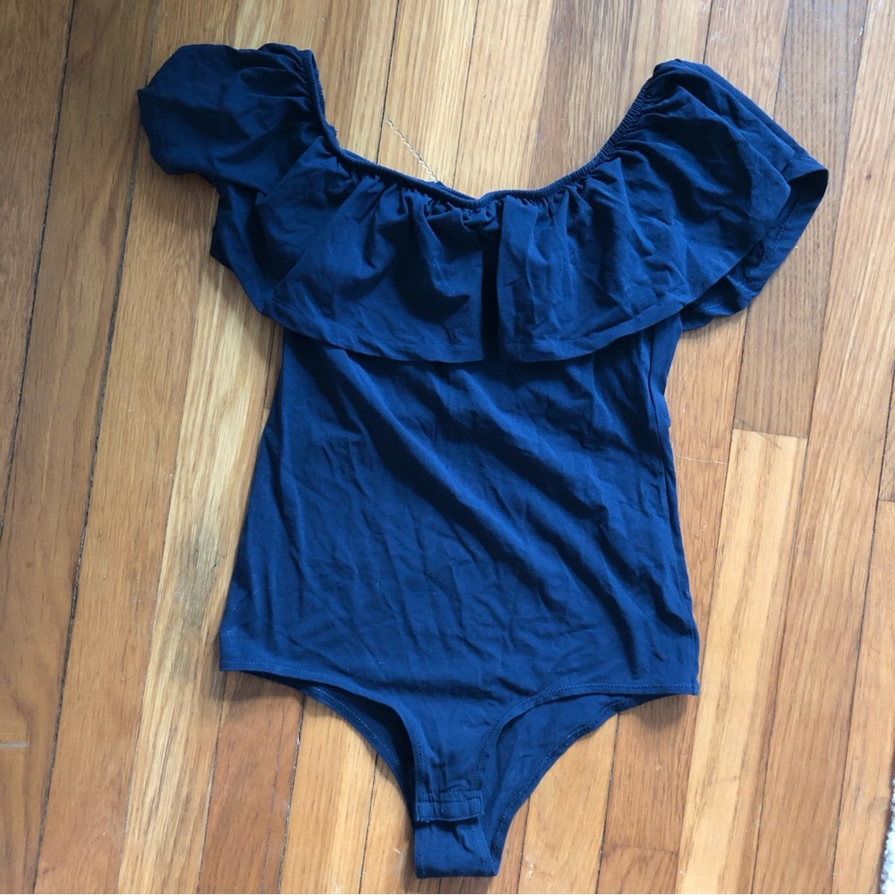 J. Crew off the shoulder body suit